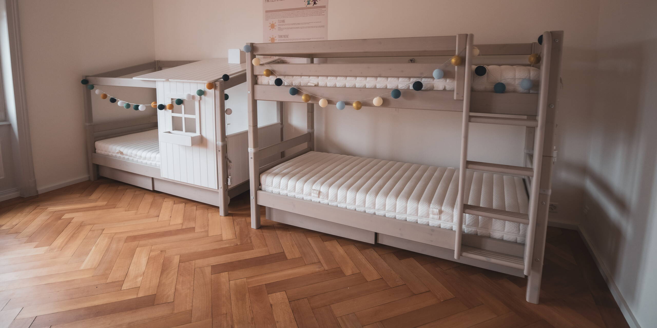 Schlafzimmer Krisenintervetion OKey Winterthur Wohngruppe Frühe Kindheit 