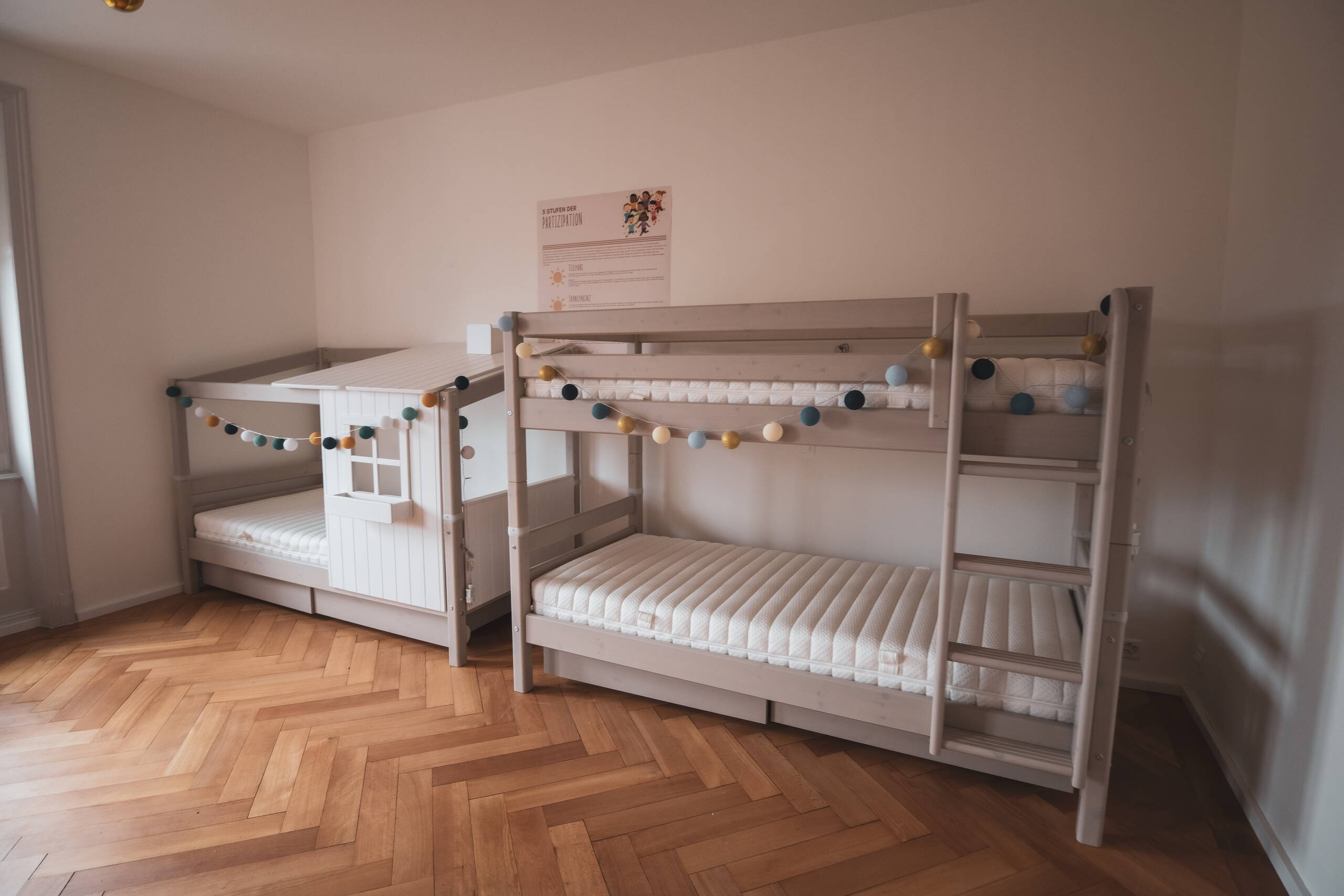 Schlafzimmer Krisenintervetion OKey Winterthur Wohngruppe Frühe Kindheit