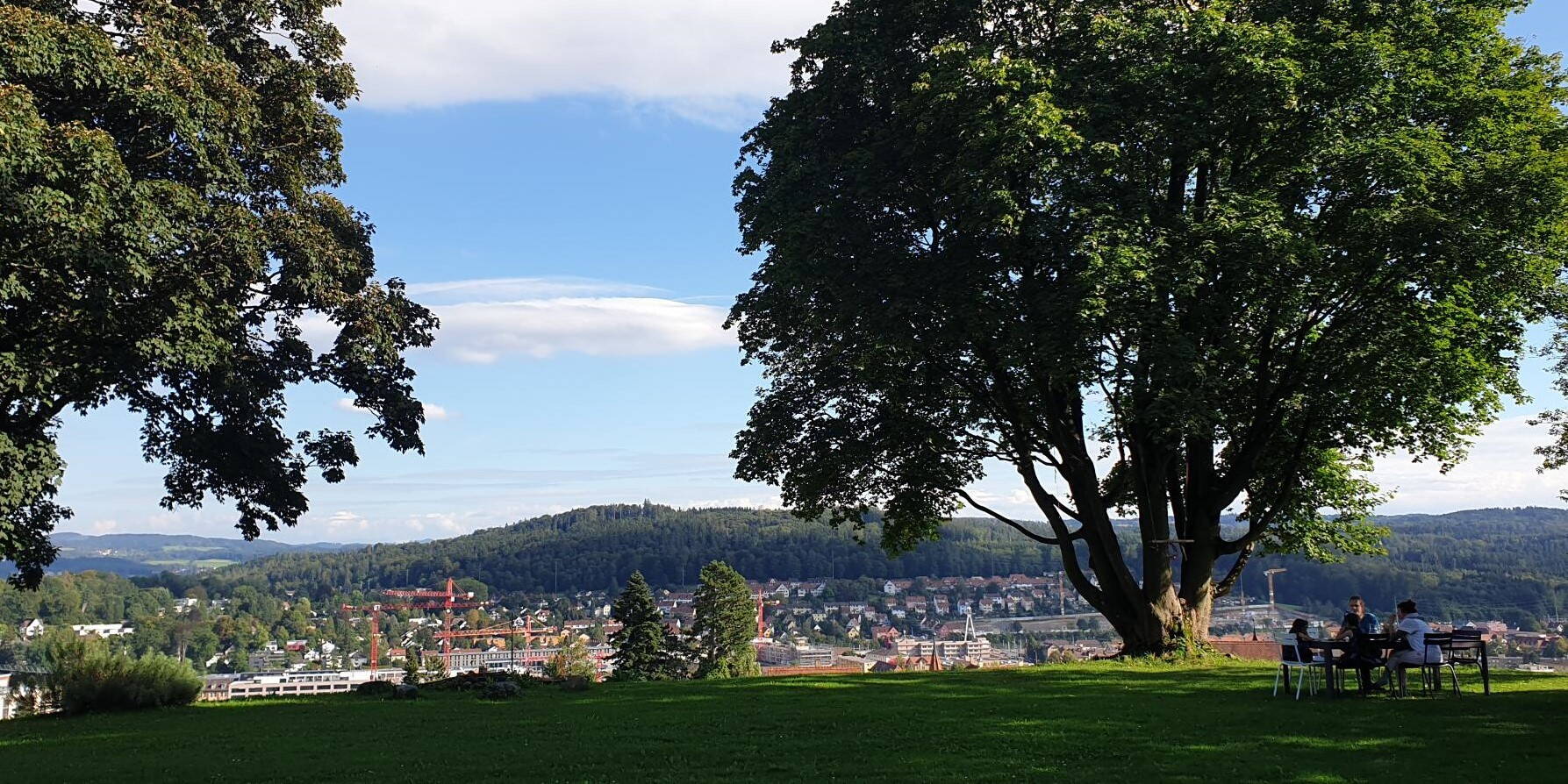 Aussicht Krisenintervetion OKey Winterthur Wohngruppe Kind und Jugend